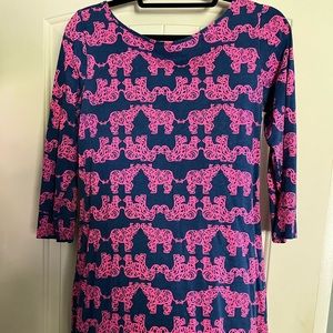Lily Pulitzer Pink and Blue dress